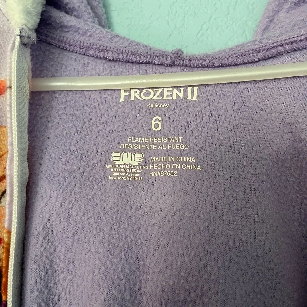 Disney Frozen Long Sleeve One Piece Pajama